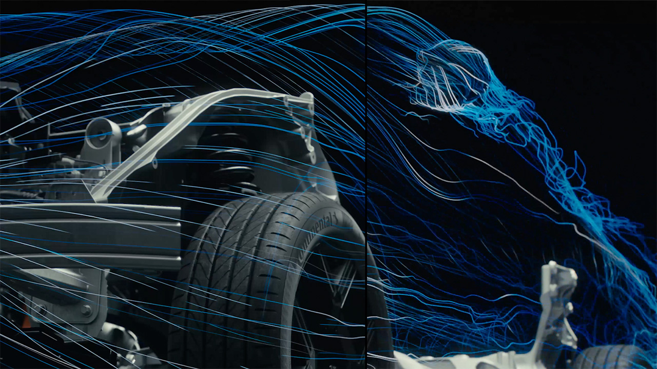 Ford Universal Electric Vehicle streamline depiction