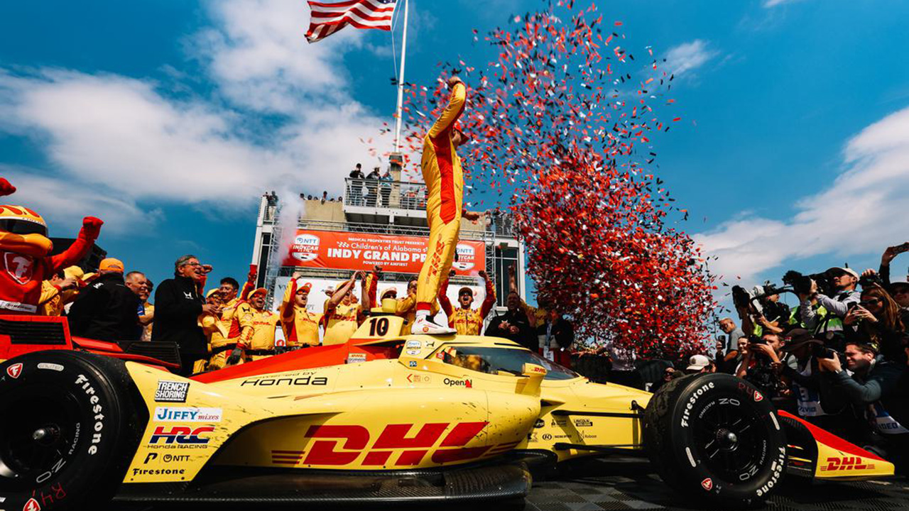 Alex Palou at Barber Motorsports Park