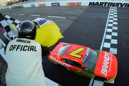 Justin Allgaier at Martinsville