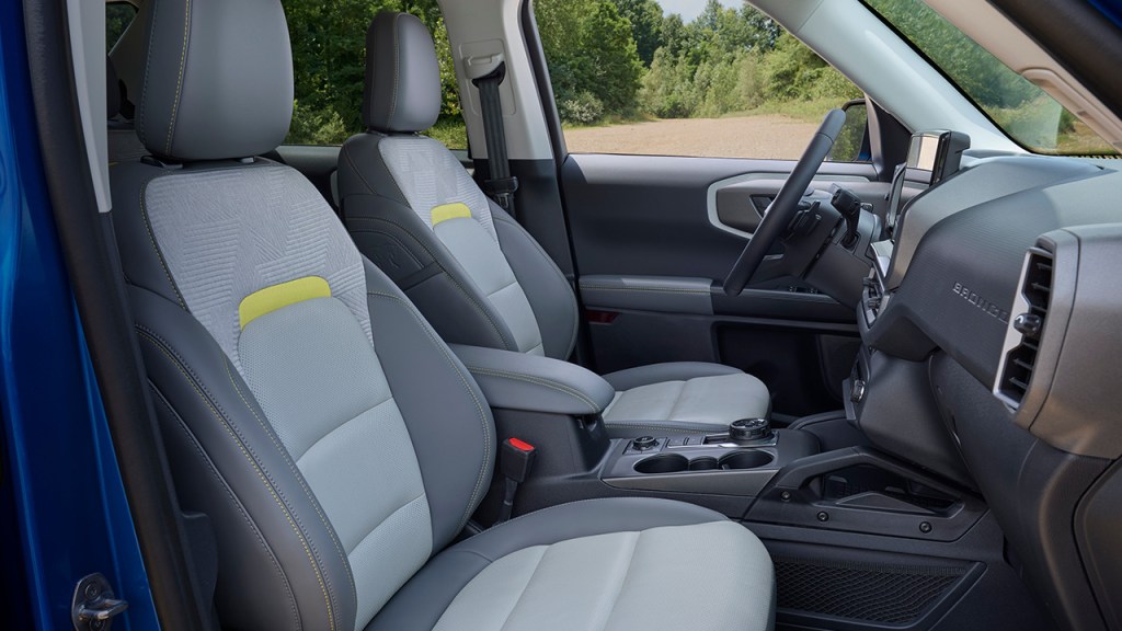 Bronco Sport Badlands Sasquatch seats