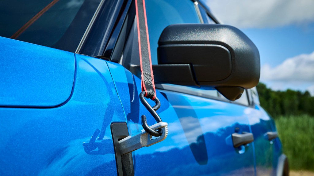 Bronco Sport Badlands Sasquatch tie-downs