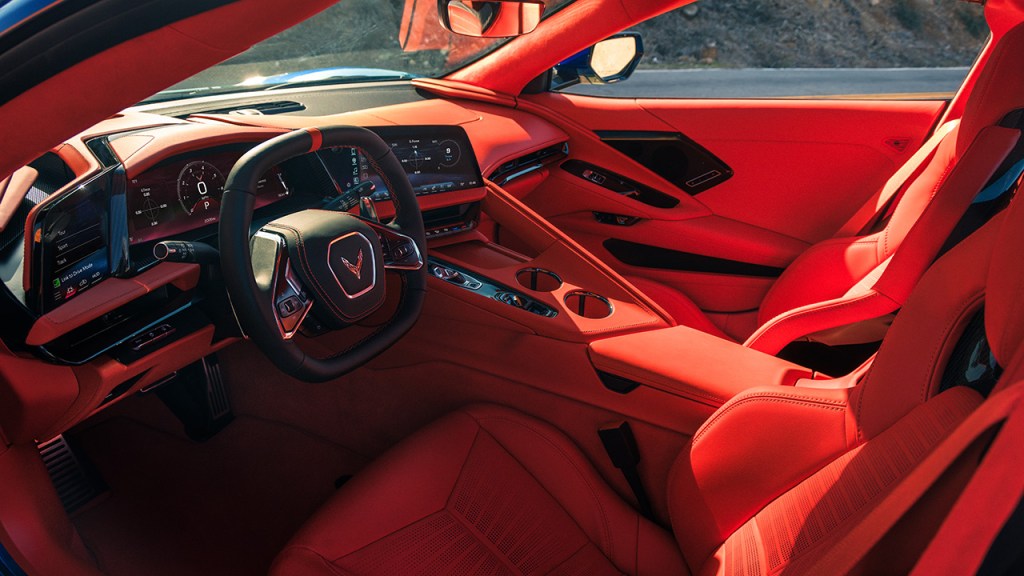 2027 Chevrolet Corvette Grand Sport cabin