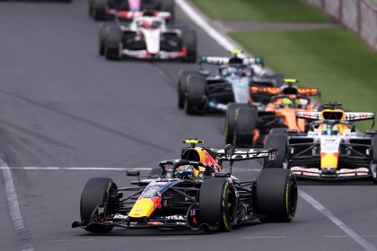 Red Bull's Isack Hadjar at Australia