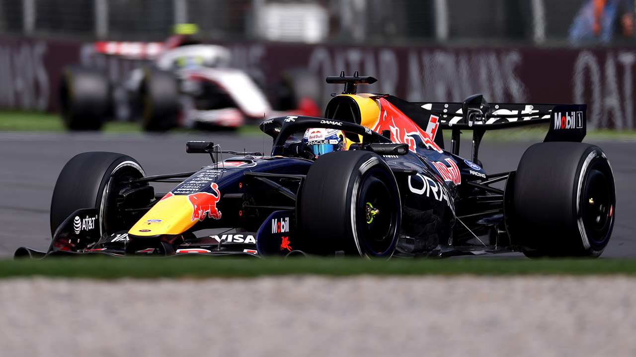 Max Verstappen in Australia