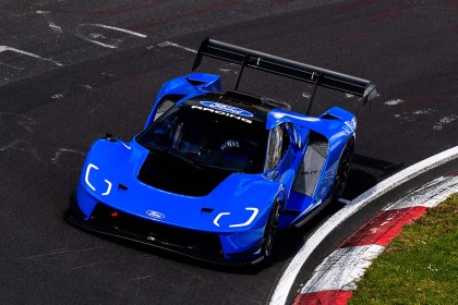 The Ford GT MK IV at the Nürburgring
