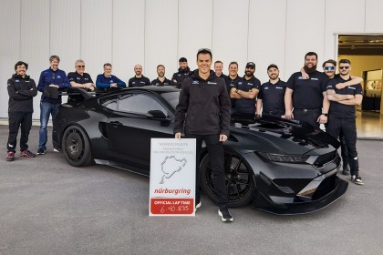 Dirk Müller and the Mustang GTD Competition Team