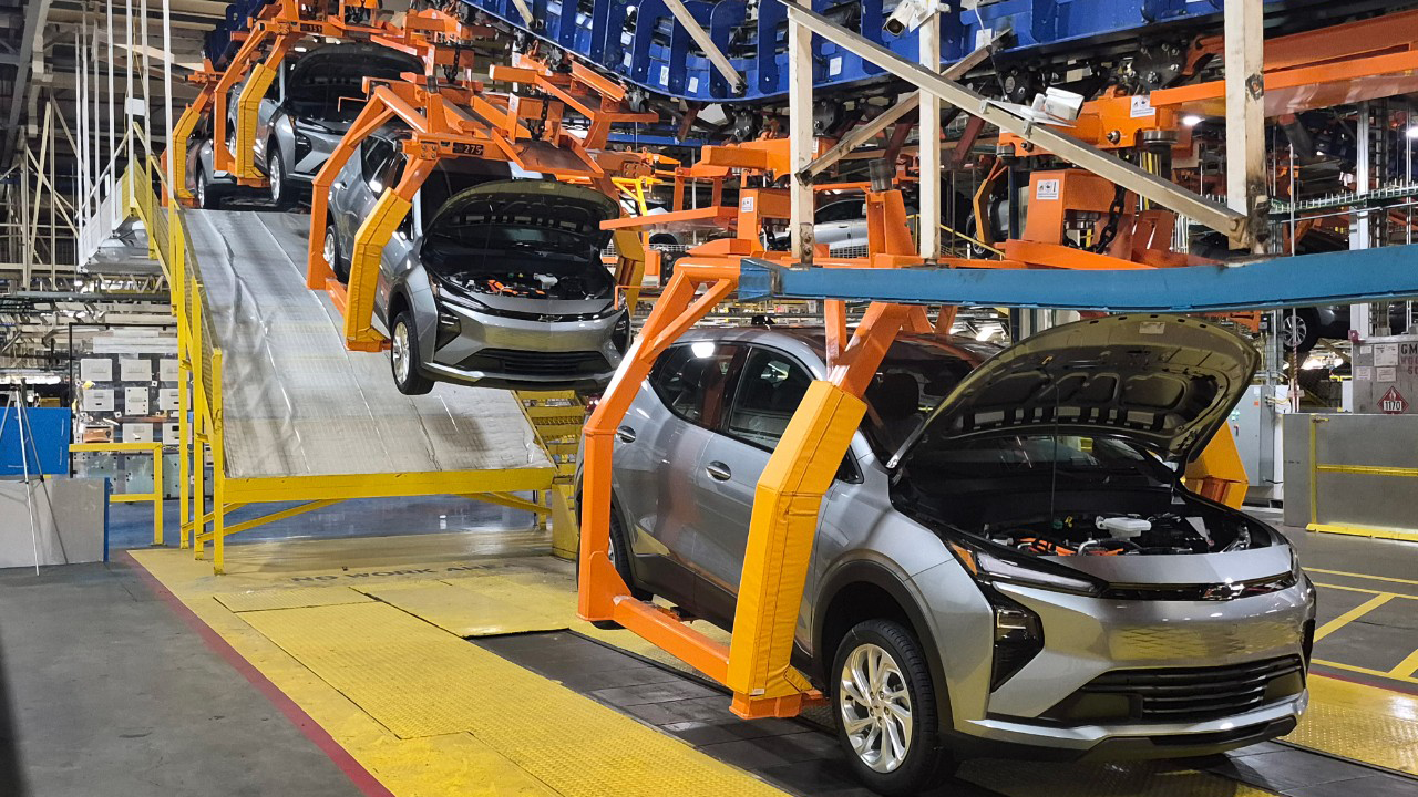 The Chevrolet Bolt Assembly Line