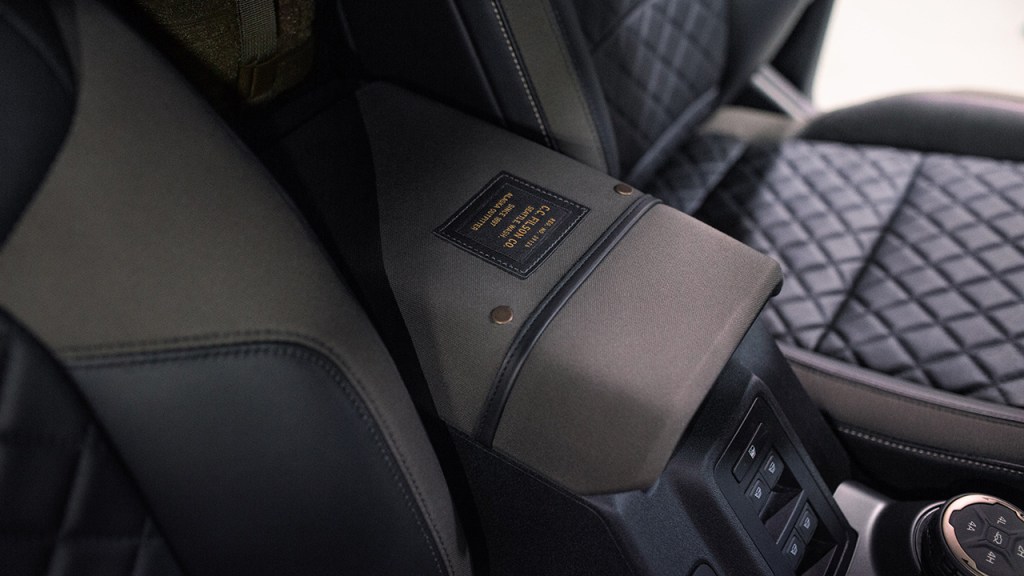 Ford Bronco Wildland Fire Rig Interior