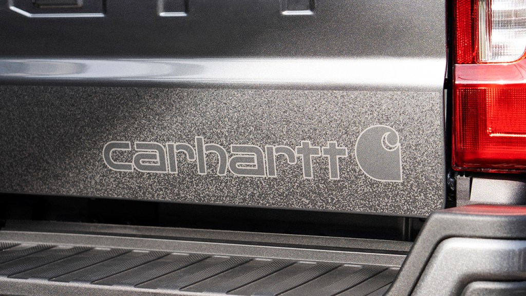 Ford Super Duty Carhartt tailgate
