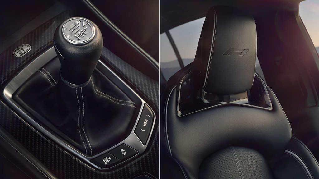 Cadillac CT5-V Blackwing F1 Collectors Series interior features