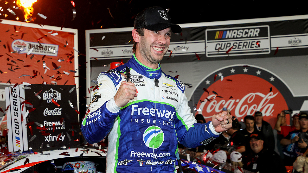 Daniel Suarez Honors Kyle Busch With Coca-Cola 600 Win - American Cars And Racing