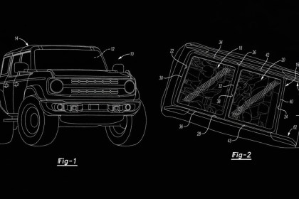 Ford Bronco Glass Roof Patent