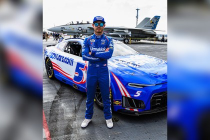 Kyle Larson in San Diego