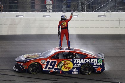 Chase Briscoe at Chicagoland Speedway