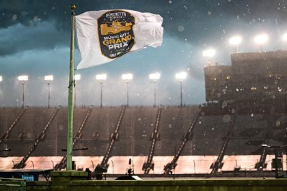 Nashville Superspeedway in the rain
