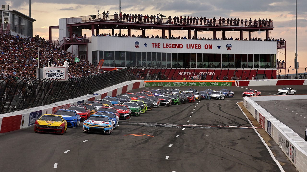 The NASCAR Cup Series at North Wilkesboro