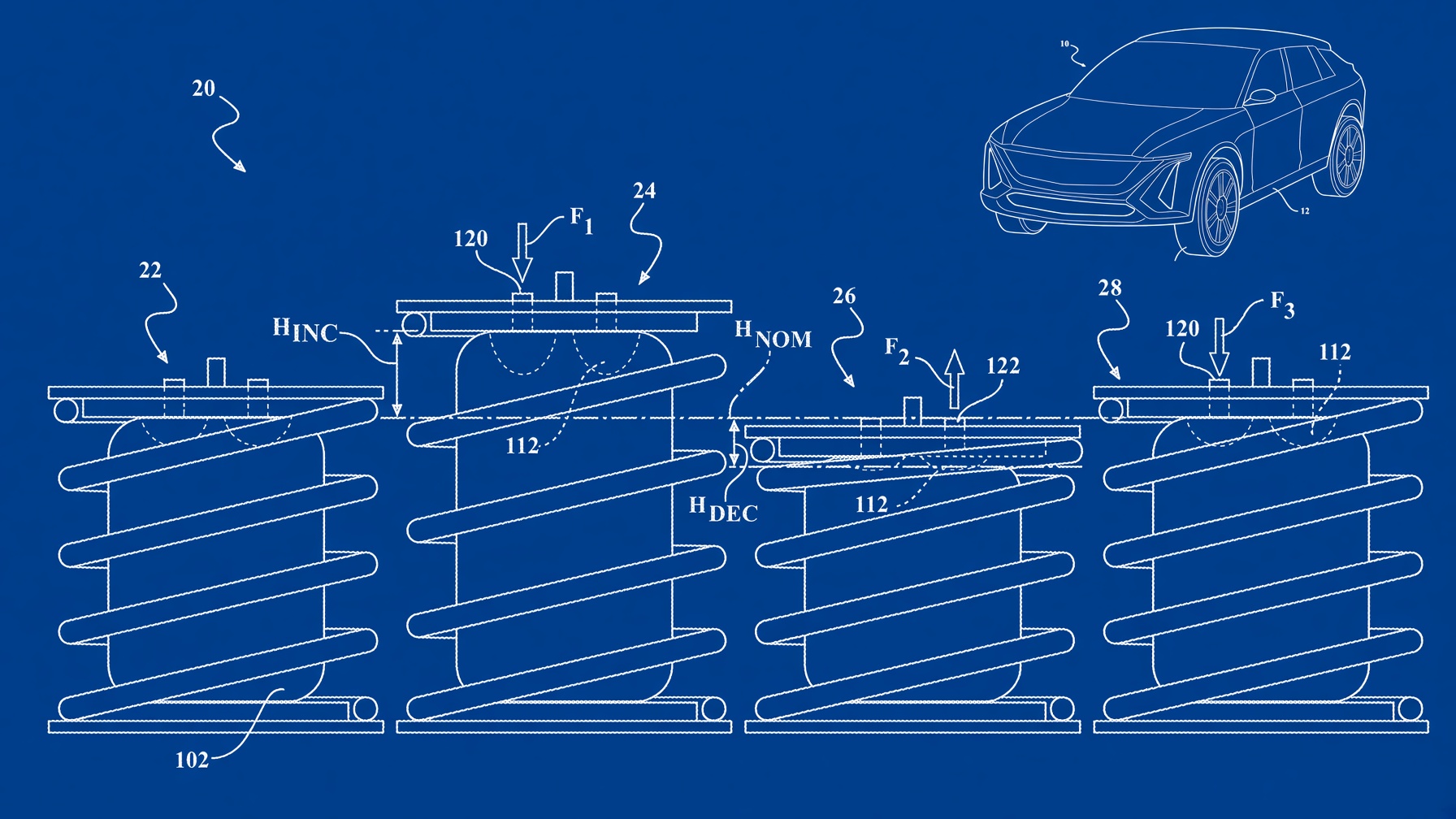 GM Designed An Air Suspension That Pumps Itself Up Over Bumps — No Power Required