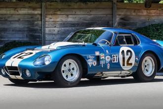 The record-setting 1964 Shelby Cobra Daytona Coupe.