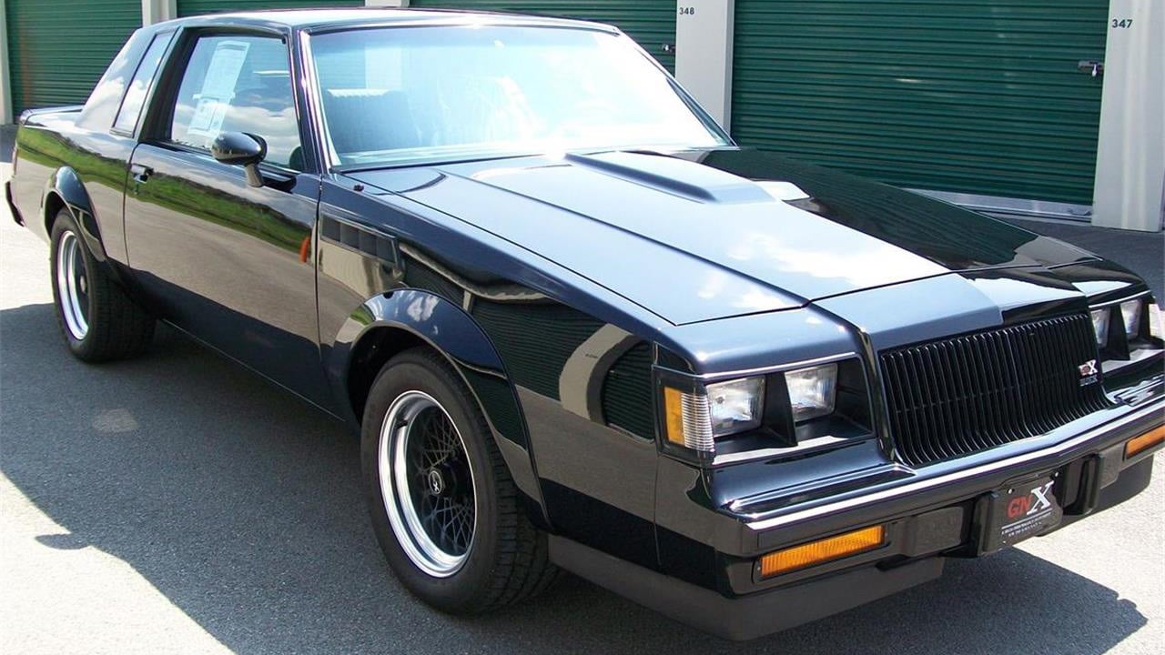 1987 Buick GNX On Sale For Record $550,000 - American Cars And Racing