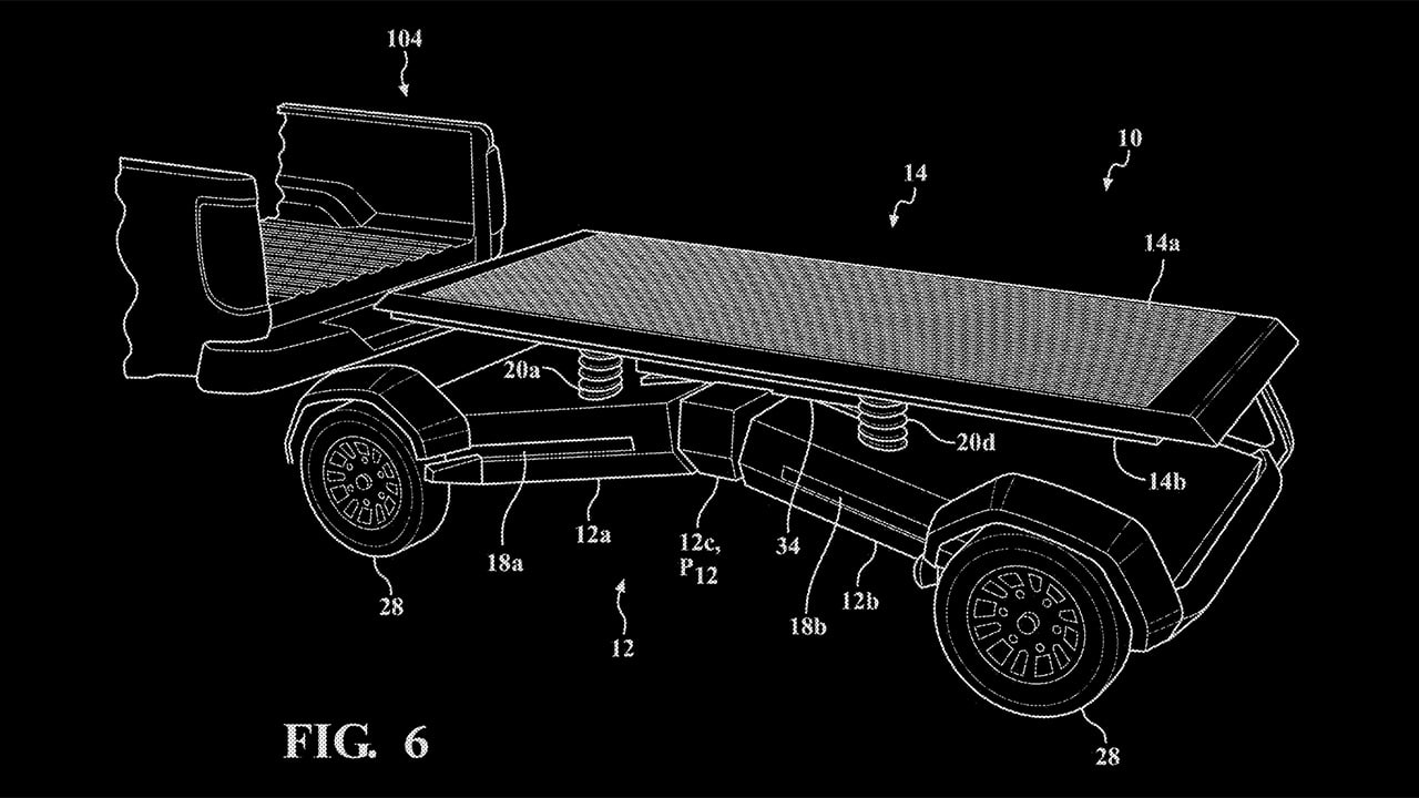 GM Designed A Tilting Trailer That Can Get Taller - American Cars And Racing